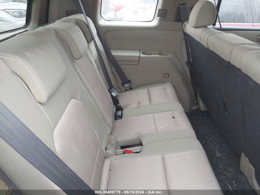 2010 Honda Pilot Ex VIN: 5FNYF4H44AB006600 Lot: 39409779