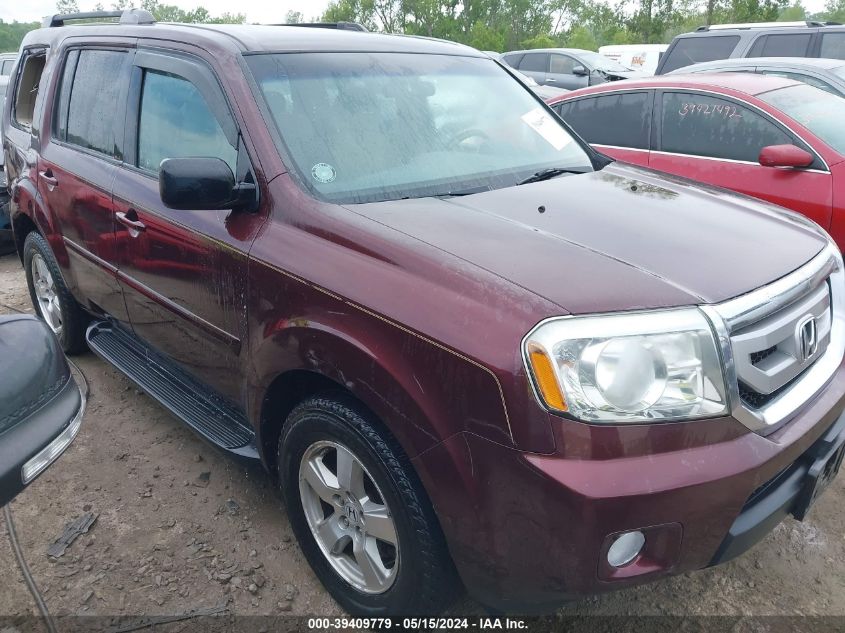 2010 Honda Pilot Ex VIN: 5FNYF4H44AB006600 Lot: 39409779