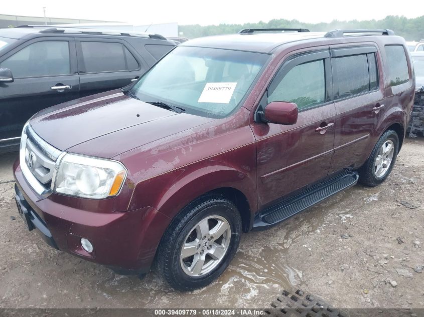 2010 Honda Pilot Ex VIN: 5FNYF4H44AB006600 Lot: 39409779