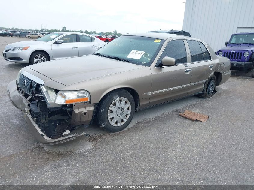 2005 Mercury Grand Marquis Gs VIN: 2MEFM74W05X651464 Lot: 39409791