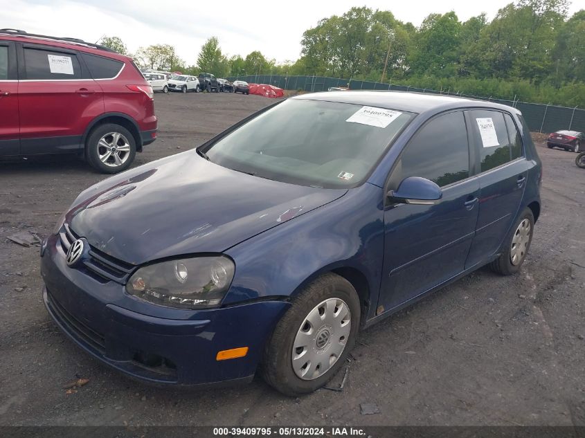 2007 Volkswagen Rabbit 4-Door VIN: WVWDR71K77W166264 Lot: 39409795