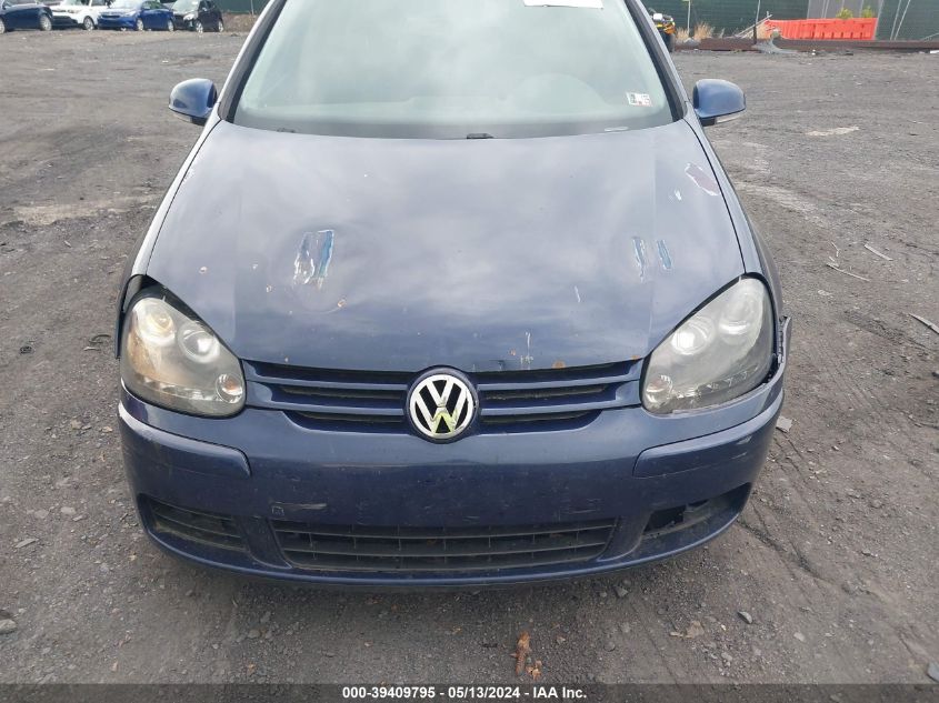 2007 Volkswagen Rabbit 4-Door VIN: WVWDR71K77W166264 Lot: 39409795