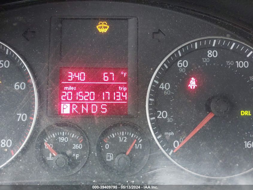 2007 Volkswagen Rabbit 4-Door VIN: WVWDR71K77W166264 Lot: 39409795