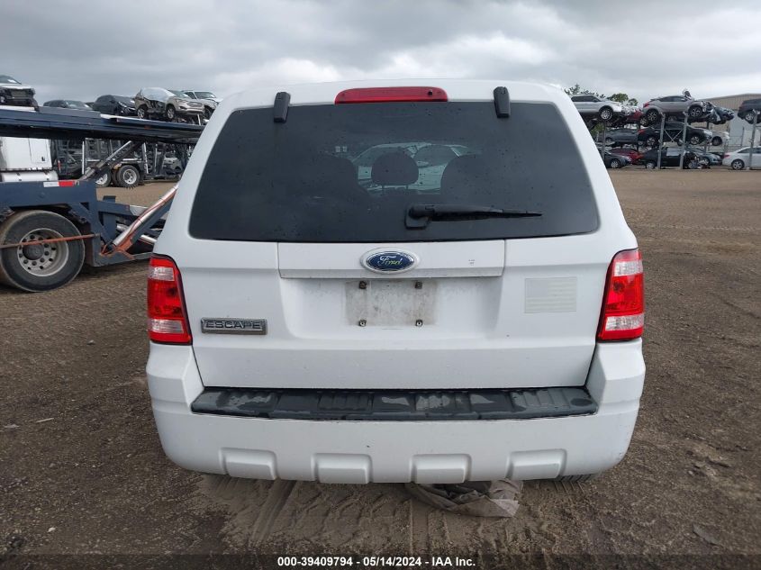 2008 Ford Escape Xls/Xls Manual VIN: 1FMCU02ZX8KA29630 Lot: 39409794