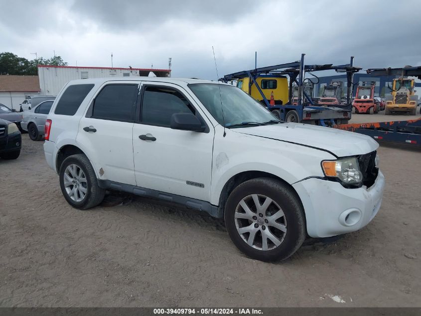 2008 Ford Escape Xls/Xls Manual VIN: 1FMCU02ZX8KA29630 Lot: 39409794