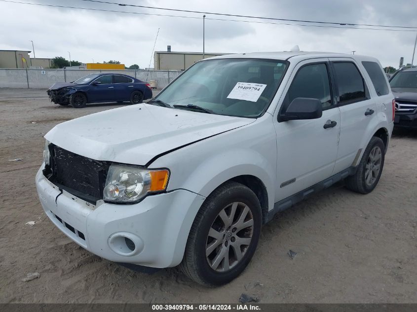 2008 Ford Escape Xls/Xls Manual VIN: 1FMCU02ZX8KA29630 Lot: 39409794