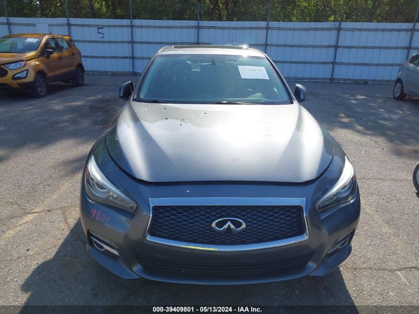 2016 Infiniti Q50 3.0T Premium VIN: JN1EV7AR9GM346650 Lot: 39409801