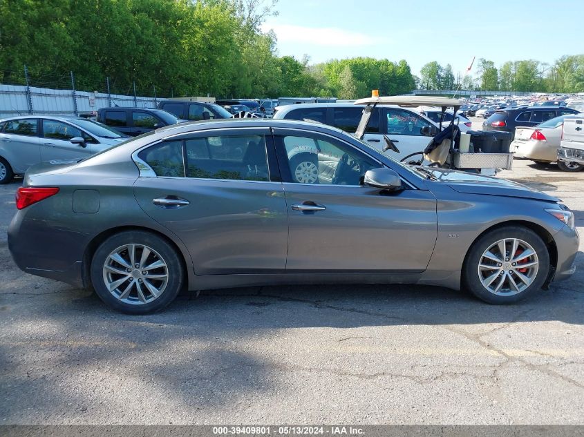 2016 Infiniti Q50 3.0T Premium VIN: JN1EV7AR9GM346650 Lot: 39409801