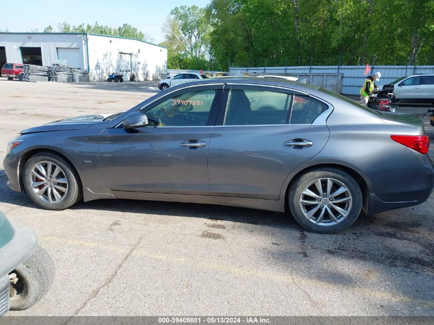 2016 Infiniti Q50 3.0T Premium VIN: JN1EV7AR9GM346650 Lot: 39409801