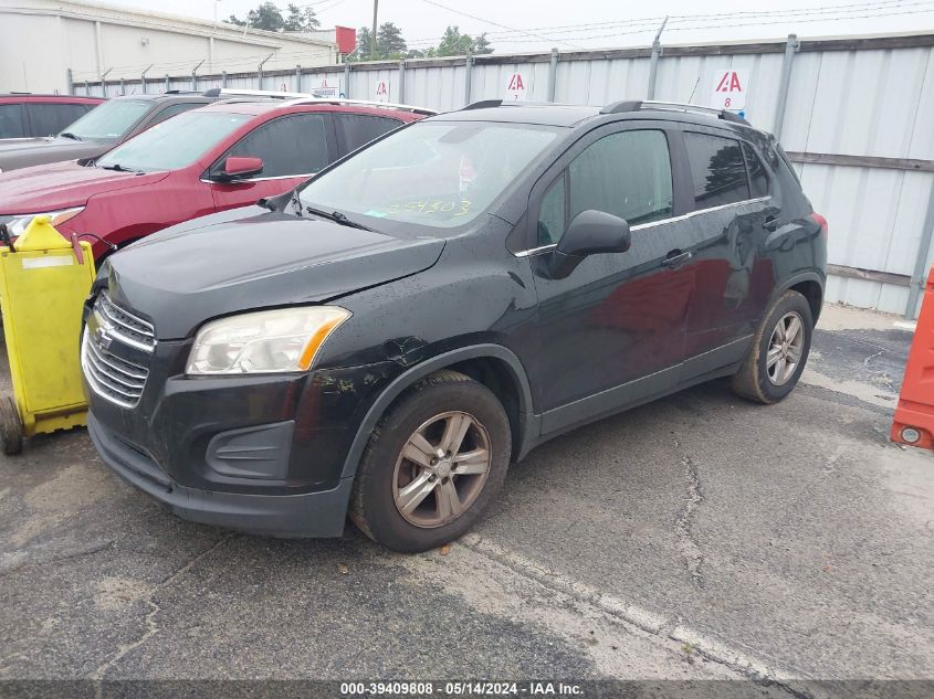 2015 Chevrolet Trax Lt VIN: 3GNCJLSB7FL254303 Lot: 39409808