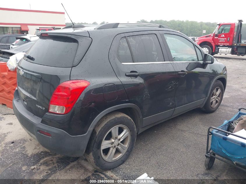 2015 Chevrolet Trax Lt VIN: 3GNCJLSB7FL254303 Lot: 39409808