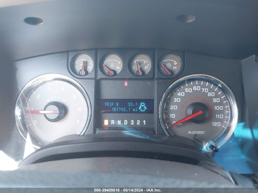 2009 Ford F-150 King Ranch/Lariat/Platinum/Xl/Xlt VIN: 1FTPW12VX9FB02878 Lot: 39409816