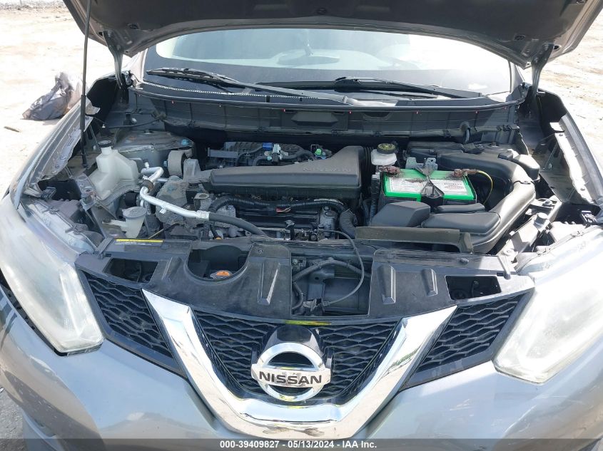 2015 Nissan Rogue S VIN: KNMAT2MV6FP561882 Lot: 39409827