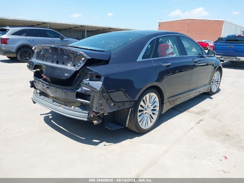 2014 Lincoln Mkz VIN: 3LN6L2GK9ER835263 Lot: 39409830