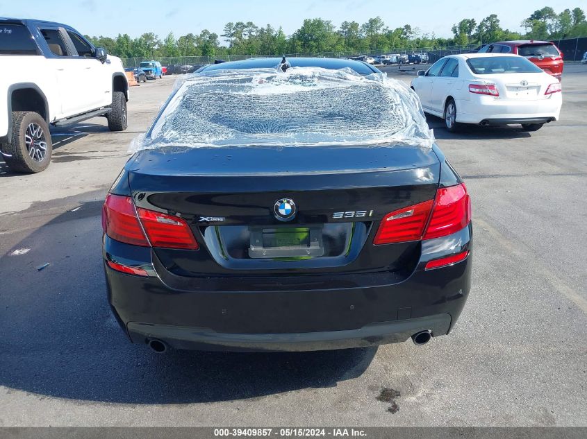 2013 BMW 535I xDrive VIN: WBAFU7C5XDDU72023 Lot: 39409857