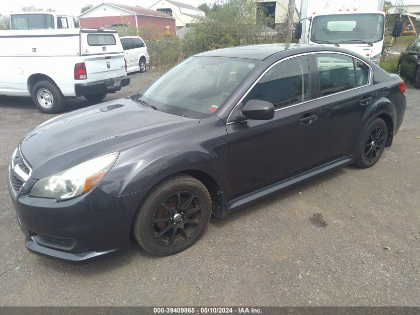 2013 Subaru Legacy 2.5I VIN: 4S3BMAA63D1010558 Lot: 39409865