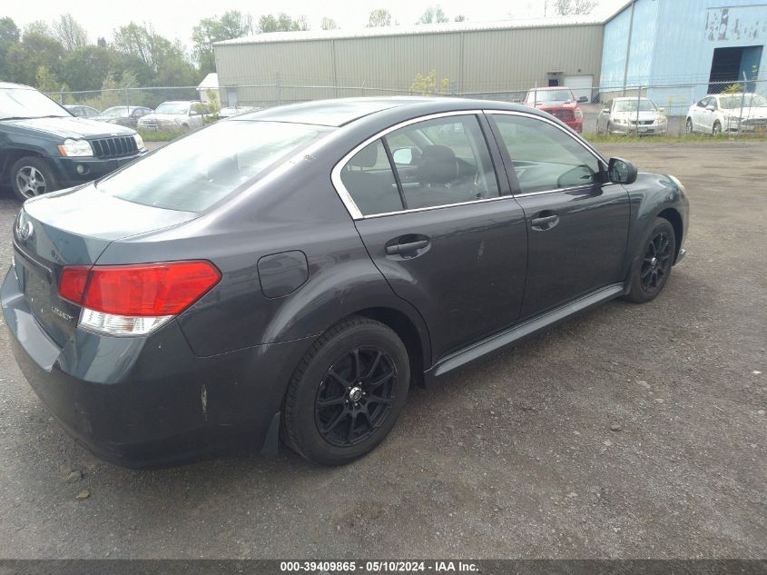 2013 Subaru Legacy 2.5I VIN: 4S3BMAA63D1010558 Lot: 39409865