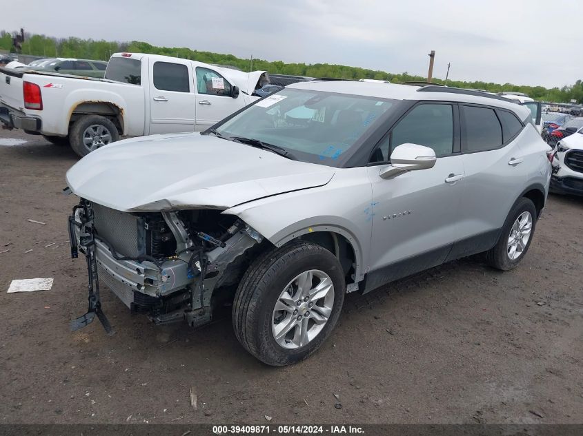 2022 Chevrolet Blazer Fwd 2Lt VIN: 3GNKBCR43NS135152 Lot: 39409871