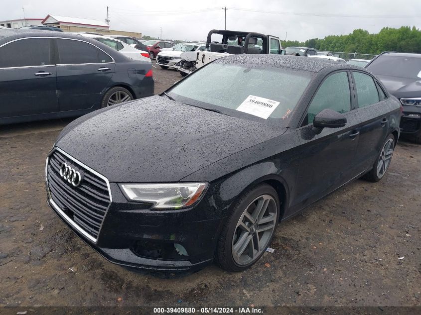 2018 Audi A3 2.0T Premium/2.0T Tech Premium VIN: WAUB8GFFXJ1083483 Lot: 39409880