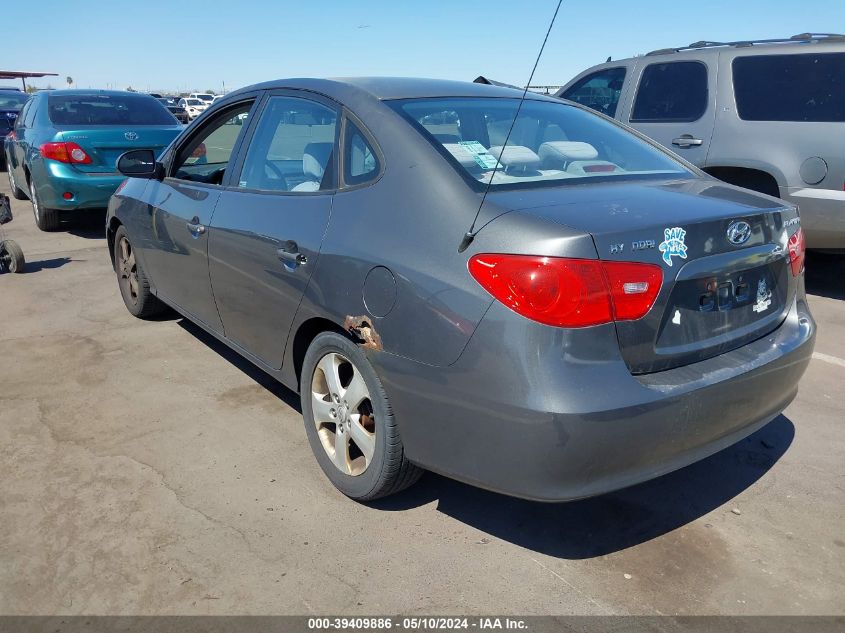 2007 Hyundai Elantra Gls/Limited/Se VIN: KMHDU46D57U112881 Lot: 39409886