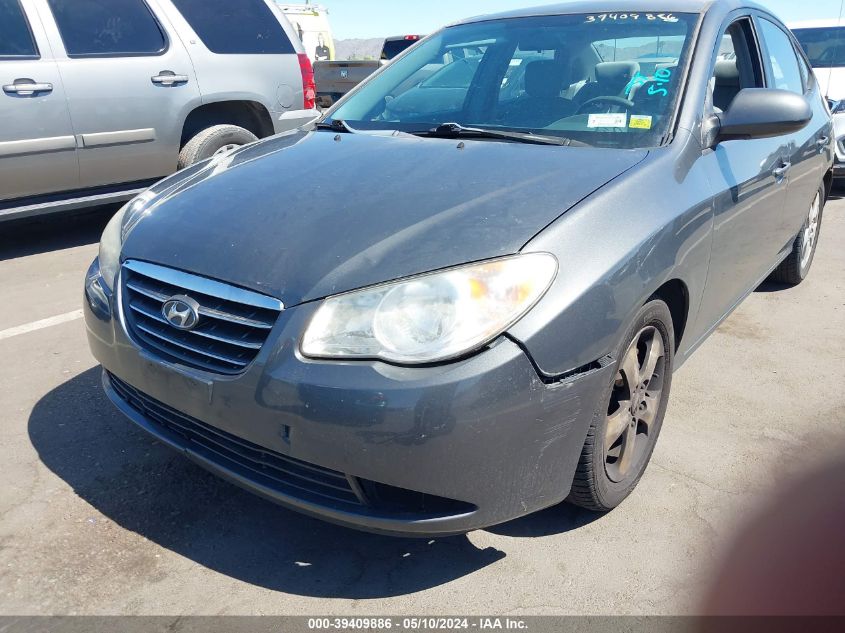 2007 Hyundai Elantra Gls/Limited/Se VIN: KMHDU46D57U112881 Lot: 39409886