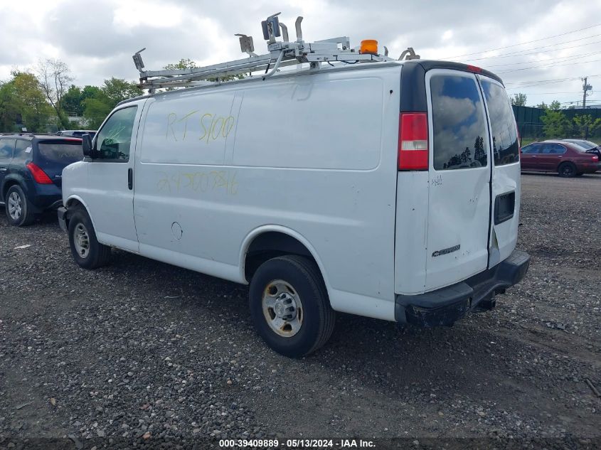 2008 Chevrolet Express Work Van VIN: 1GCGG25C681222203 Lot: 39409889