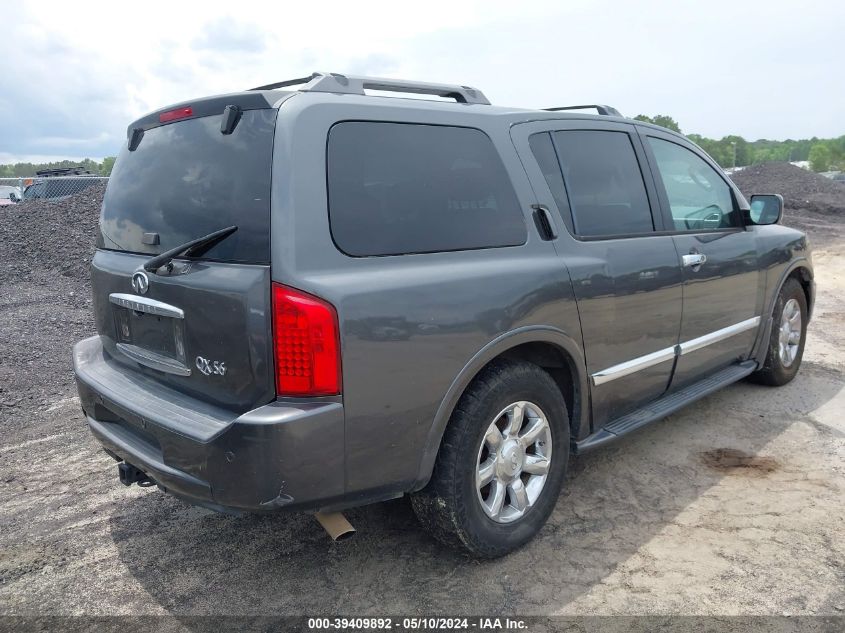 2005 Infiniti Qx56 VIN: 5N3AA08A85N811914 Lot: 39409892