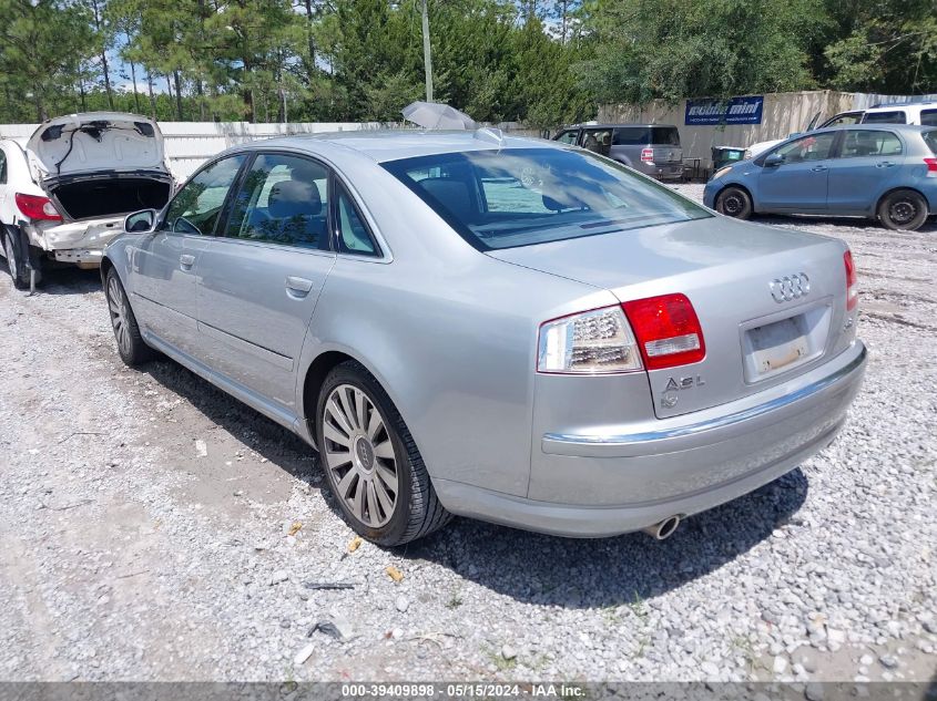 2004 Audi A8 L Quattro VIN: WAUML44E94N014653 Lot: 39409898