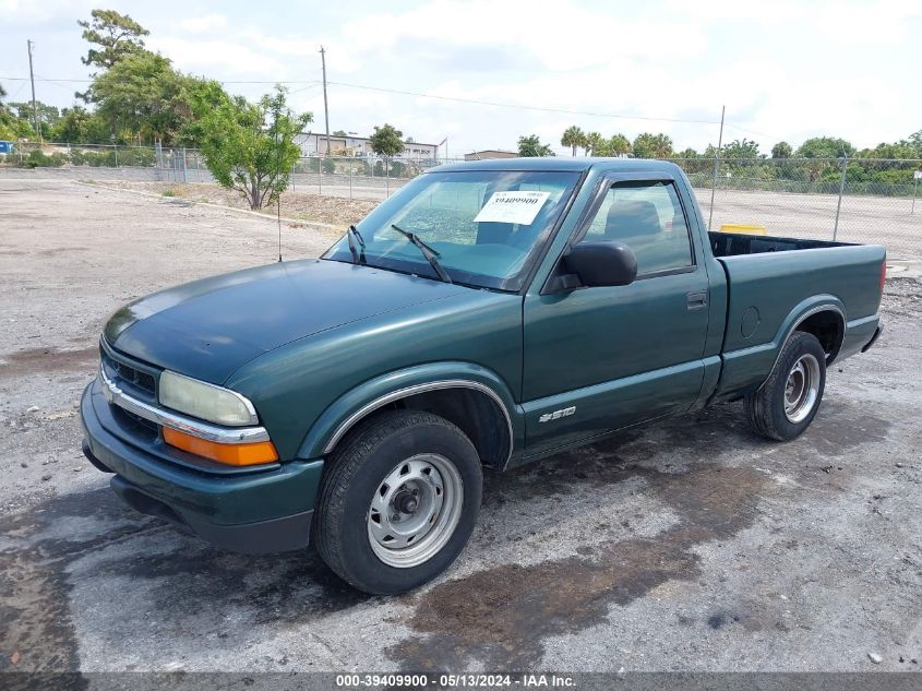 2002 Chevrolet S-10 VIN: 1GCCS145628191222 Lot: 39409900