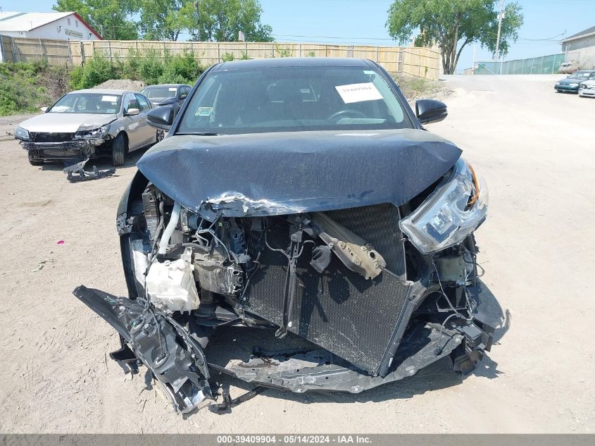 2016 Toyota Highlander Le V6 VIN: 5TDBKRFHXGS257713 Lot: 39409904