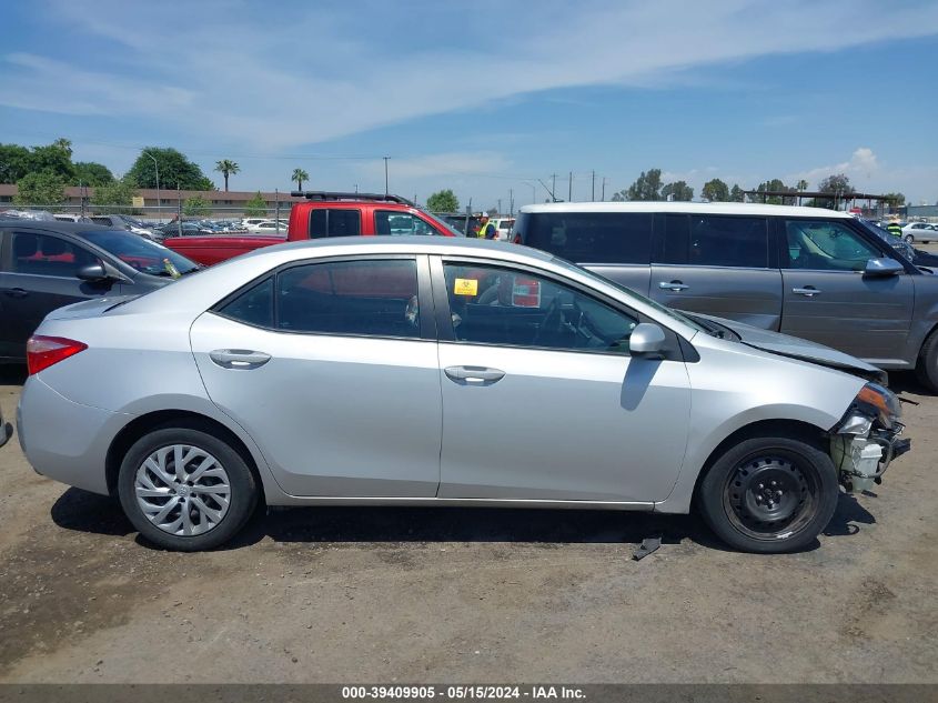 2017 Toyota Corolla Le VIN: 5YFBURHE8HP698067 Lot: 39409905