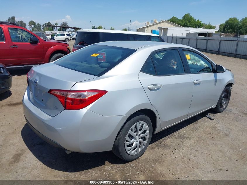 2017 Toyota Corolla Le VIN: 5YFBURHE8HP698067 Lot: 39409905