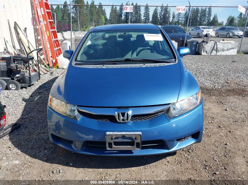 2009 Honda Civic Lx VIN: 19XFA16539E006377 Lot: 39409908