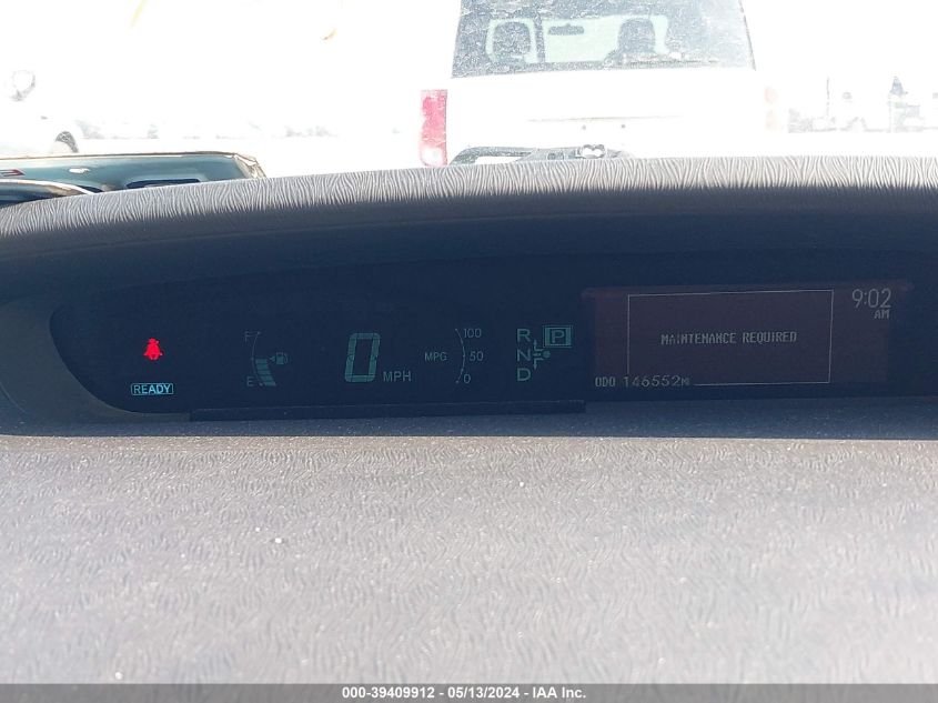 2013 Toyota Prius Two VIN: JTDKN3DU5D5604354 Lot: 39409912