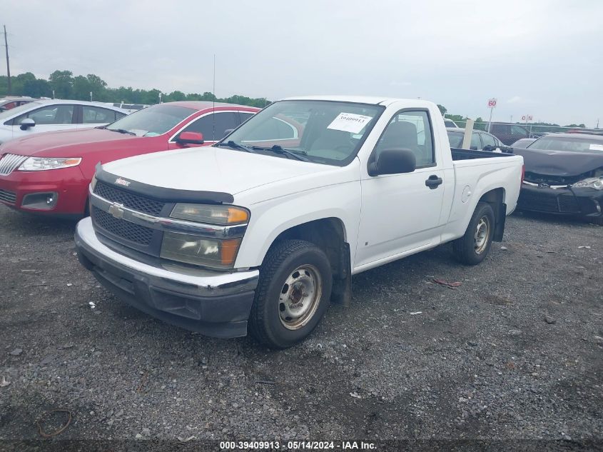 2006 Chevrolet Colorado Work Truck VIN: 1GCCS148168195937 Lot: 39409913