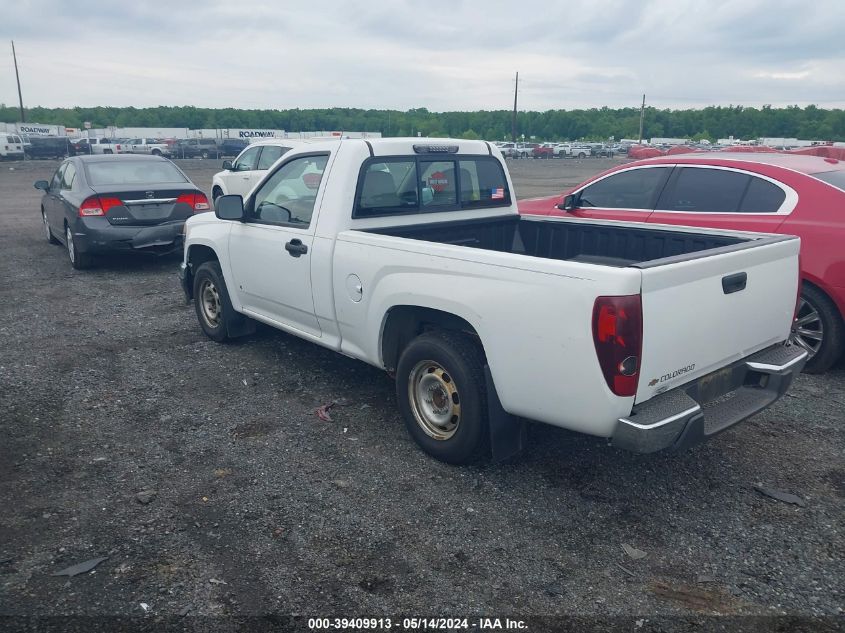 2006 Chevrolet Colorado Work Truck VIN: 1GCCS148168195937 Lot: 39409913