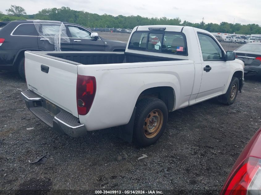 2006 Chevrolet Colorado Work Truck VIN: 1GCCS148168195937 Lot: 39409913