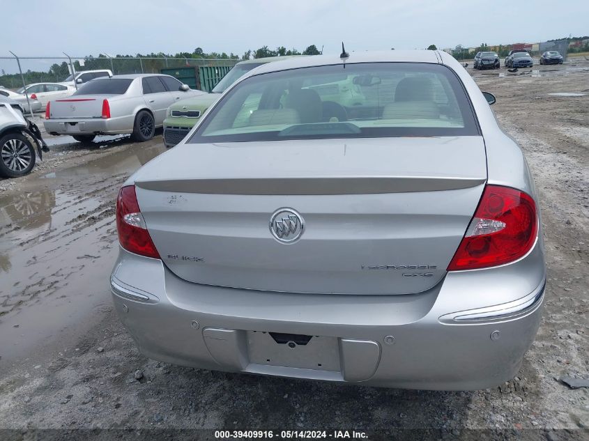 2006 Buick Lacrosse Cxs VIN: 2G4WE587X61228090 Lot: 39409916