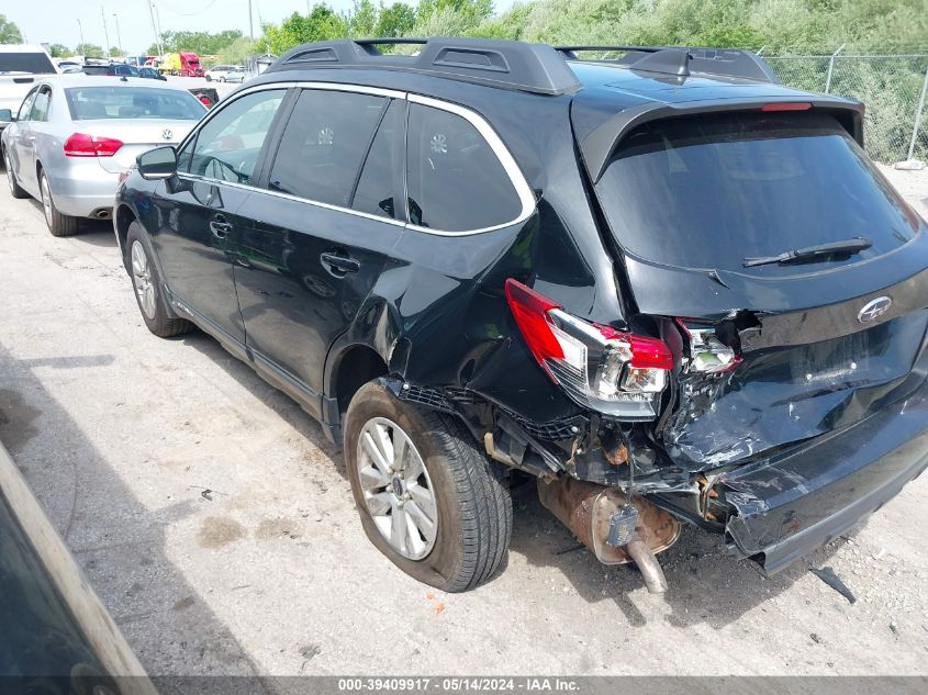 2018 Subaru Outback 2.5I Premium VIN: 4S4BSAFC7J3291828 Lot: 39409917