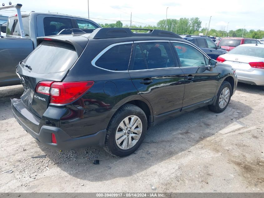 2018 Subaru Outback 2.5I Premium VIN: 4S4BSAFC7J3291828 Lot: 39409917