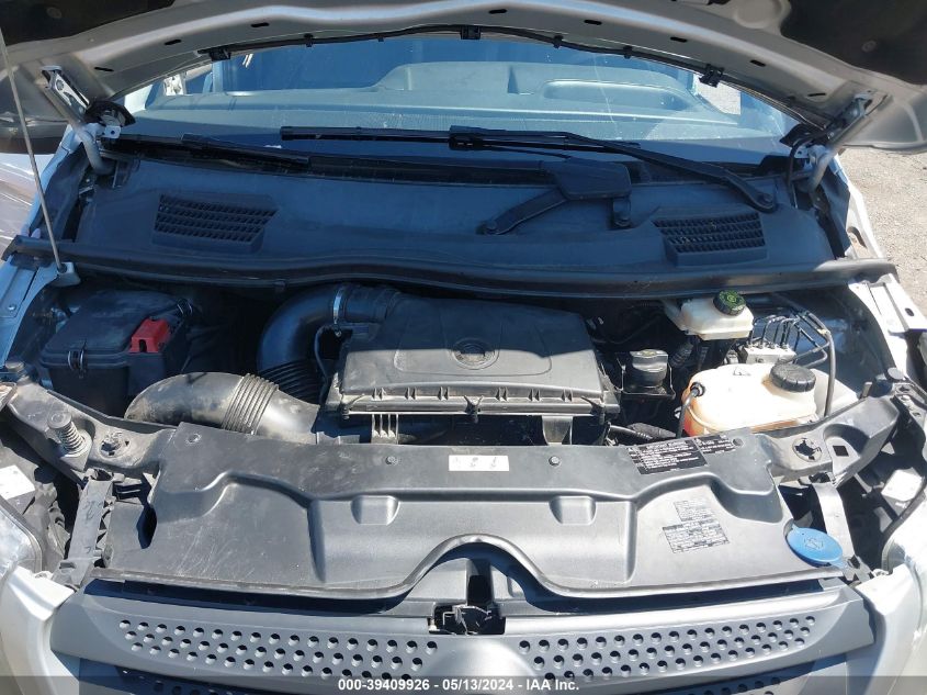 2016 Mercedes-Benz Metris VIN: WD4PG2EE8G3062092 Lot: 39409926