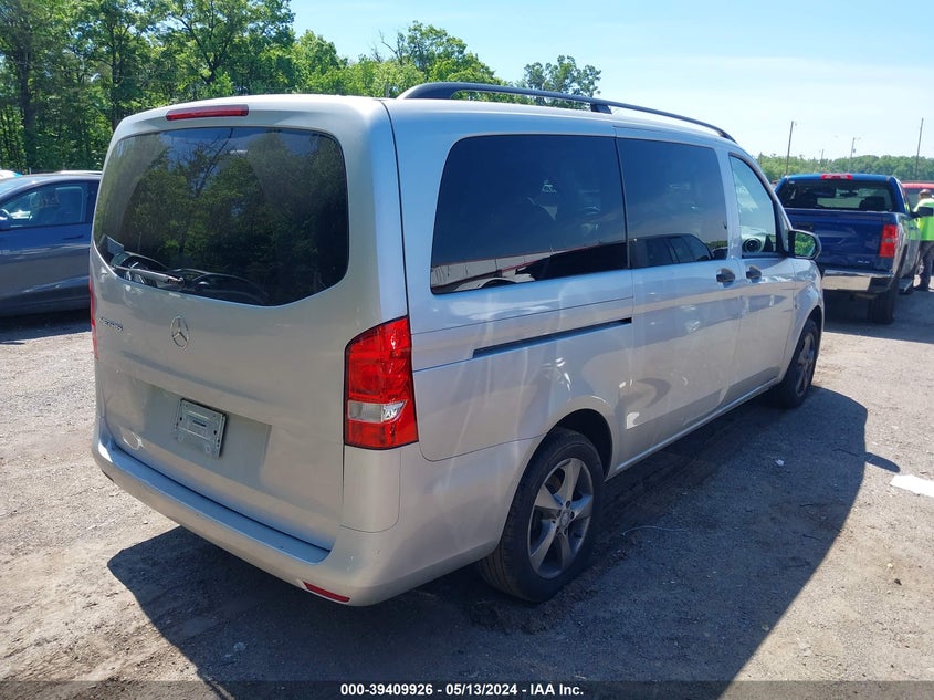 2016 Mercedes-Benz Metris VIN: WD4PG2EE8G3062092 Lot: 39409926