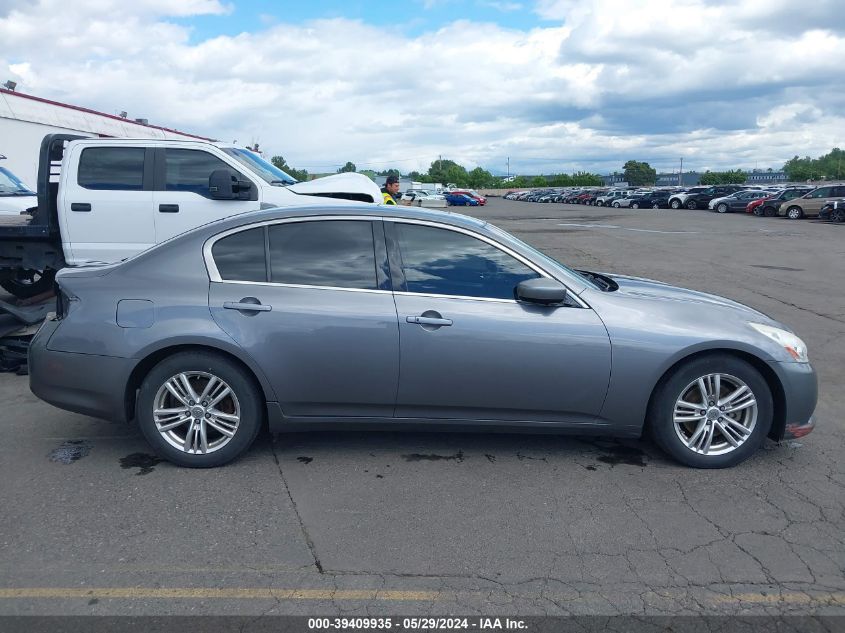 2011 Infiniti G37 Journey VIN: JN1CV6AP4BM507592 Lot: 39409935