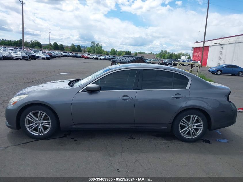 2011 Infiniti G37 Journey VIN: JN1CV6AP4BM507592 Lot: 39409935