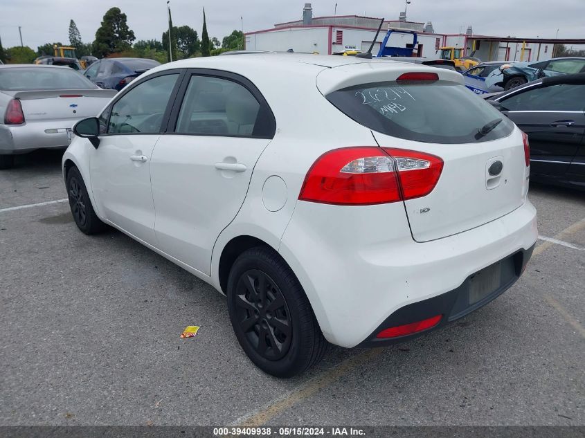 2013 Kia Rio Lx VIN: KNADM5A33D6229445 Lot: 39409938