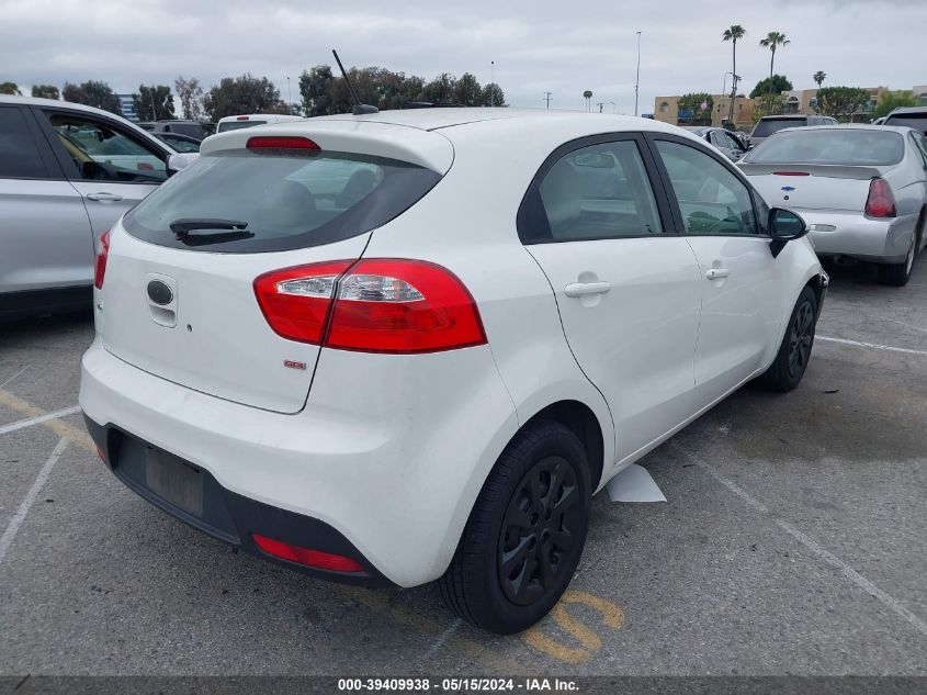 2013 Kia Rio Lx VIN: KNADM5A33D6229445 Lot: 39409938