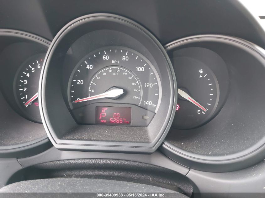 2013 Kia Rio Lx VIN: KNADM5A33D6229445 Lot: 39409938