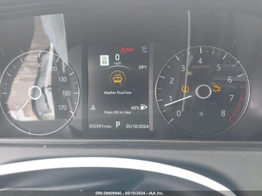 2019 Land Rover Range Rover Velar P250 S VIN: SALYB2EX5KA782395 Lot: 39409940