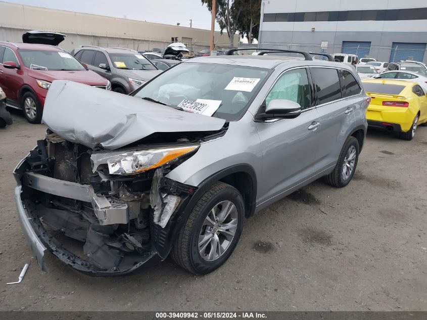 2015 TOYOTA HIGHLANDER LE/LE PLUS - 5TDZKRFH7FS110665