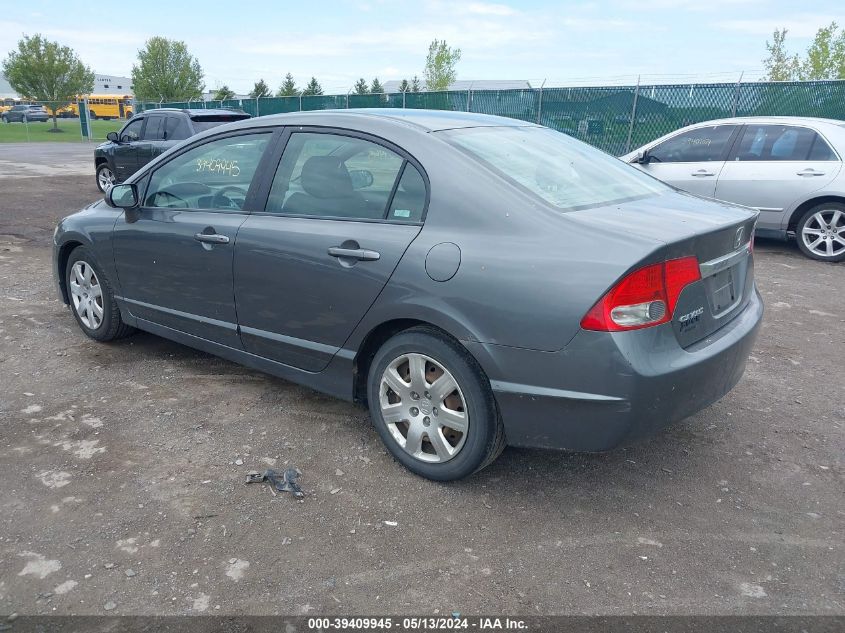 2009 Honda Civic Lx VIN: 2HGFA16549H317354 Lot: 39409945